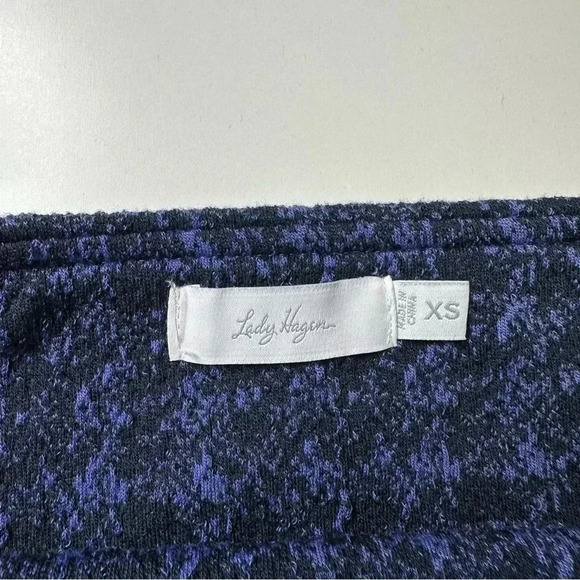 Lady Hagen Womens Athletic Skort XSmall Blue Black Stretchy Shorts Mini Pockets - Picture 8 of 12